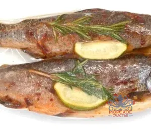 Форель радужная в оливковом масле с прованскими травами с/м, в/у (~650гр.)
